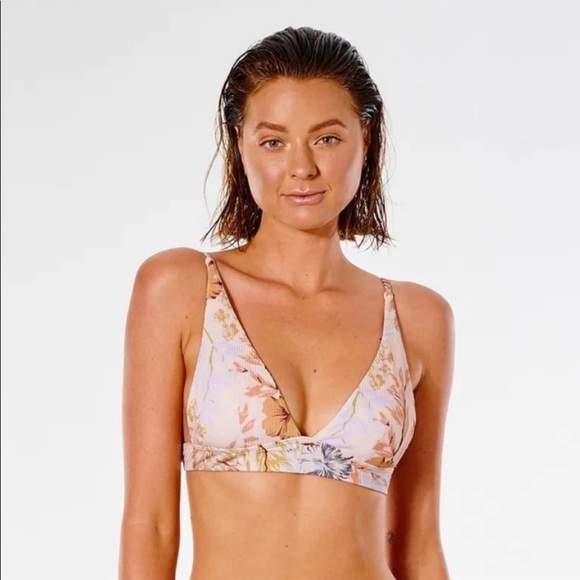 ☀️RIP CURL☀️ PARADISE CALLING L/A TRI PARADISE CALLING SKIMPY BIKINI SET - Picture 3 of 15